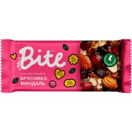 Батончик ореховый«BITE»(брусн/минд)30г