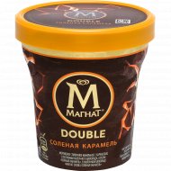 Мороженое «Магнат» Double, соленая карамель, 10%, 310 г