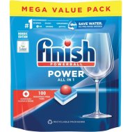 Таблетки для посудомоечных машин «Finish» all in 1, 100 шт