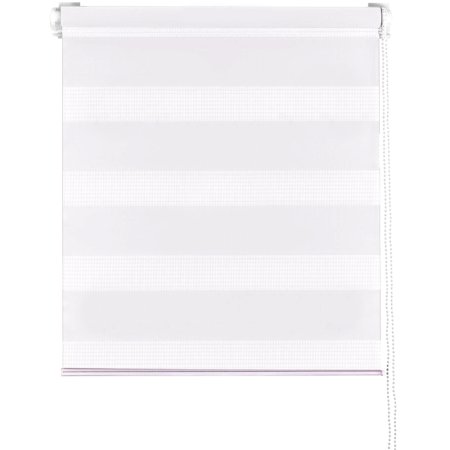 Рулонная штора Эскар День-ночь, белый, 4005010902, 90х170см
