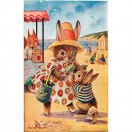 Картина по номерам «PaintBoy» Кролики на море, GX21569