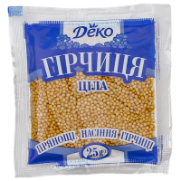 

Горчица "ДЕКО" (в зернах) 25г