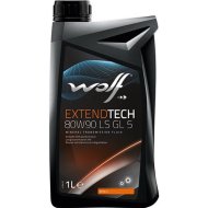 Масло трансмиссионное «Wolf» ExtendTech, 80W-90 LS GL 5, 2408/1, 1 л