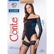 Чулки женские «Conte Elegant» Class, 40 den, nero, размер 3-4