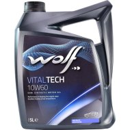 Масло моторное «Wolf» VitalTech, 10W-60, 24118/5, 5 л