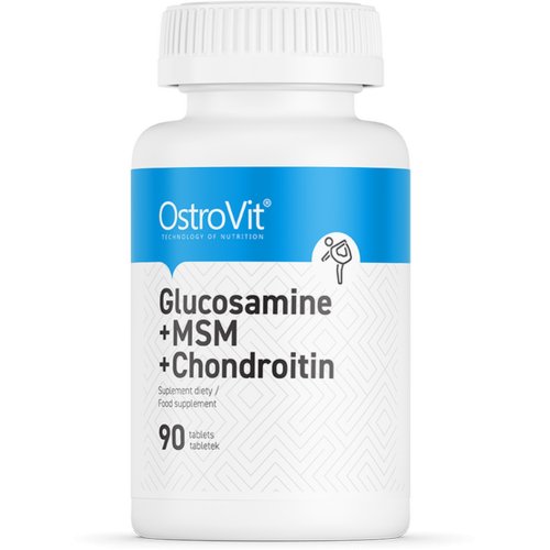 БАД «OstroVit» Глюкозамин + МСМ +Хондроитин, 90 таблеток