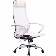 Офисный стул «Metta» Комплект 4 CH, B 1m 4/K131, сетка Т белый/основание CH 17833