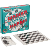 

Игра настольная "ШАШКИ И НАРДЫ" (малые)