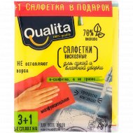 Салфетки «Qualita» универсальные, 3 шт