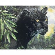 Картина по номерам «PaintBoy» Пантера в джунглях, GX8525
