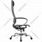 Офисный стул «Metta» Комплект 4 CH, B 1m 4/K131, сетка Т черный/основание CH 17833