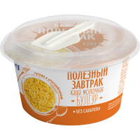 

Каша молочная (булгур,3%,п/ст) 150г
