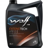 Масло трансмиссионное «Wolf» ExtendTech, ATF DII, 3003/5, 5 л