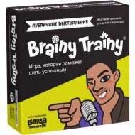 Игра-головоломка «Brainy Trainy» Публичные выступления, УМ676