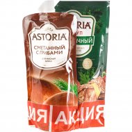 Набор кетчуп «Astoria» шашлычный и соус «Astoria» с грибами, 563 г