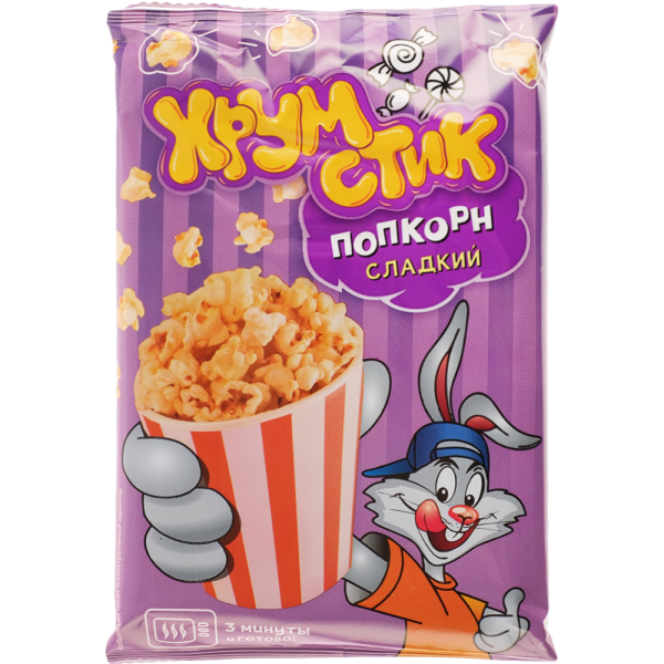 Зерно кукурузное «ХрумСтик» попкорн сладкий, 80 г купить в Минске ...