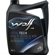 Масло трансмиссионное «Wolf» VitalTech, Multi Vehicle ATF, 3010/5, 5 л