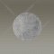 Настенный светильник «Odeon Light» Lunario, Hightech ODL18 193, 3562/9WL, серебряное фольгирование