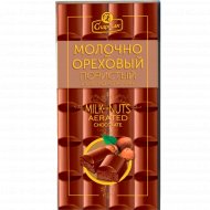 Шоколад пористый «Спартак» молочно-ореховый, 70 г