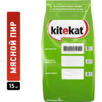 

корм для животных Kitekat мясн.пир 15кг