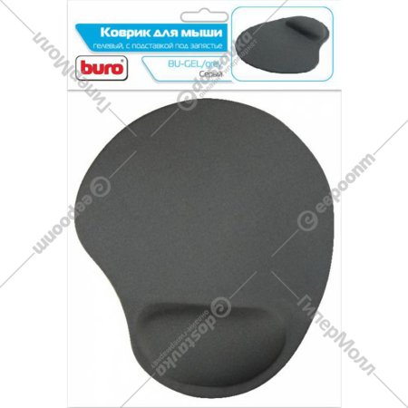 Коврик для мыши «Buro» BU-GEL, Серый