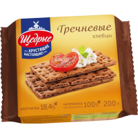 

Хлебцы хрустящие гречневые "ЩЕДРЫЕ" 200г