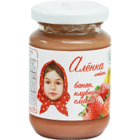 

Пюре "АЛЕНКА ЛЮБИТ" (бан/клуб/сливк)180г