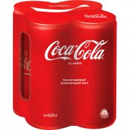 Напиток газированный «Coca-Cola» 4х330 мл