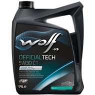 Масло моторное «Wolf» OfficialTech, 5W-30 C1, 65605/4, 4 л