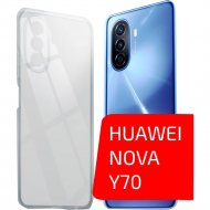 Чехол для телефона «Akami» Clear, для Huawei Nova Y70, прозрачный, силикон, 29656