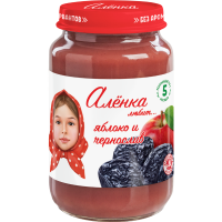 

Пюре "АЛЕНКА ЛЮБИТ" (ябл./черносл) 170г
