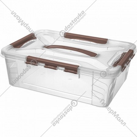 Ящик для хранения «Econova» Grand Box, 433200314, коричневый, 10 л