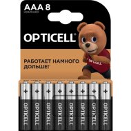 Батарейки «Opticell» Basic, AAA, 8 шт