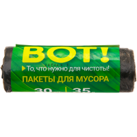 

Пакеты для мусора(4555 TVK, 35 л, 30 шт)