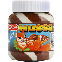 

Паста"CEBE NUSSA DUO"(какао-ор.дес.)400г