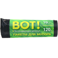 

Пакеты для мусора(4586 TVK, 120 л, 10шт)