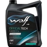 Масло моторное «Wolf» OfficialTech, 5W-30 C4, 65608/5, 5 л