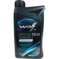 Масло моторное «Wolf» OfficialTech, 5W-30 MS-F, 65609/1, 1 л