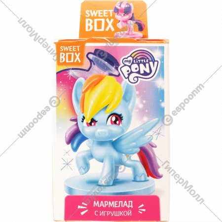 Мармелад жевательный «Sweet Box» My Little Pony, с подарком, 10 г