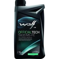 Масло моторное «Wolf» OfficialTech, 5W-20 MS-FE, 65612/1, 1 л