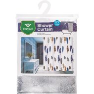 Шторка для ванны «Onlysun» Shower Curtain, Листочки, 180х180 см