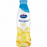 Йогурт питьевой «Савушкин» ананас-дыня, 2%, 930 г