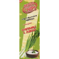 Чипсы картофельные «Multichips» со вкусом сметаны и лука, 200 г