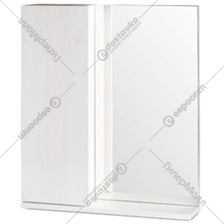Шкафчик навесной «СанитаМебель» Ларч 11.600, с зеркалом, правый