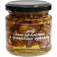 Мед натуральный «Медок» цветочный, с грецкими орехами, 240 г