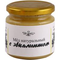 

Мед натуральный(с эвкалиптом,стекло)250г