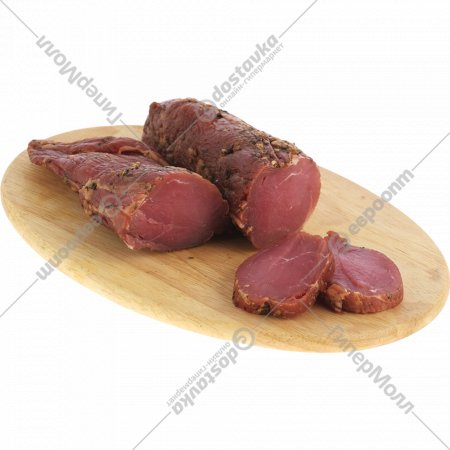 Продукт из свинины сырокопченый мясной «Карпаччо из вырезки» 1 кг, фасовка 0.25 - 0.35 кг