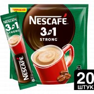 Кофейный напиток порционный «Nescafe» 3 в 1 крепкий, 20х14.5 г