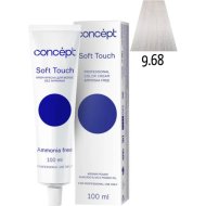 Крем-краска «Concept» Soft Touch, 9.68 светлый нежно-сиреневый, 100 мл