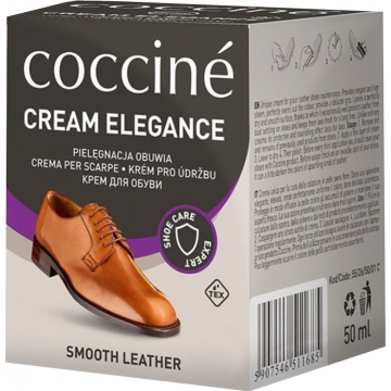 Крем для обуви «Coccine» Cream Elegance, 71 молочный шоколад, 55/26/50, 50 мл